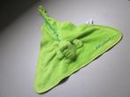 Lilliputiens groen - ecru pluche knuffeldoek krokodil - kip, Ophalen of Verzenden, Zo goed als nieuw, Overige typen