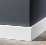 Actie | Hoge MDF plinten – Wit 9010 & Zwart | Uit voorraad, Ophalen, Nieuw, Mdf, 200 tot 250 cm