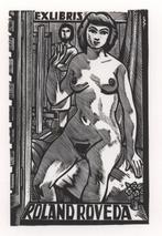 0550 Ex Libris Nederland : Jan Battermann, 1975, Verzenden