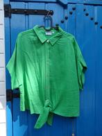 BRISTOL NIEUWE LINNEN BLOUSE- GROEN MT 44/46/48-KNOOPBLOUSJE, BRISTOL, Blouse of Tuniek, Nieuw, Ophalen of Verzenden