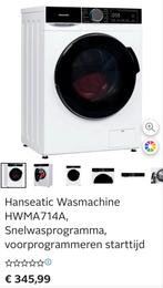 Hanseatic HWMA714A Wasmachine - NIEUW, Witgoed en Apparatuur, Nieuw, Ophalen of Verzenden, 85 tot 90 cm, 1200 tot 1600 toeren