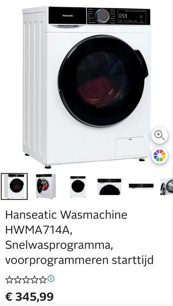 Hanseatic HWMA714A Wasmachine - NIEUW beschikbaar voor biedingen