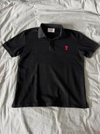 AMI Polo, Ami Paris, Zwart, Nieuw, Verzenden