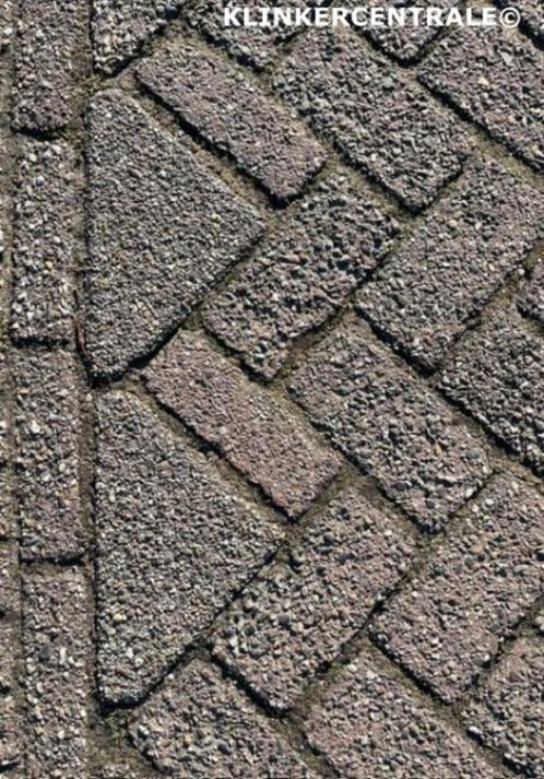 ROOIKORTING 4.000m2 heide betonklinkers keiformaat, Tuin en Terras, Tegels en Klinkers, Gebruikt, Klinkers, Beton, 10 m² of meer