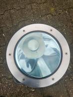 BEGA grondlampen, industrieel, sierlamp, verlichting,, Ophalen, Metaal of Aluminium, Vloerspot of Grondspot, Zo goed als nieuw