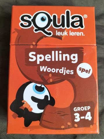 Squla leuk leren - Spelling Woordjes (spel groep 3-4)