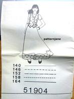 Marion 51904 bestelpatroon - meisjespak maat 140 tm 164, Marion, Overige typen, Kind, Verzenden