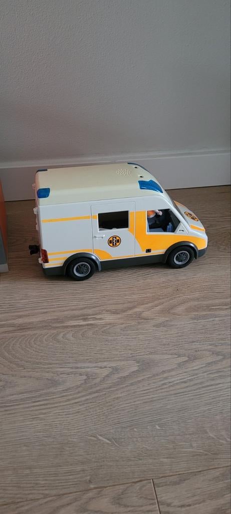 Playmobil Ziekenhuis met Ambulance & Accessoires, Ophalen, Gebruikt, Complete set