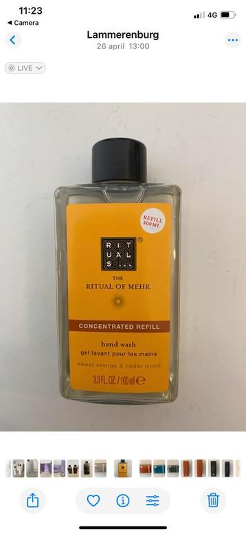 Rituals Mehr Concentrated Handwash Refill nieuw beschikbaar voor biedingen