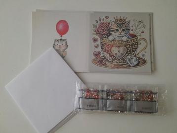 Nieuwe set diamond painting kaarten  beschikbaar voor biedingen