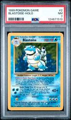 2/102 - Blastoise - HOLO - PSA 7, Hobby en Vrije tijd, Verzamelkaartspellen | Pokémon, Ophalen of Verzenden, Zo goed als nieuw