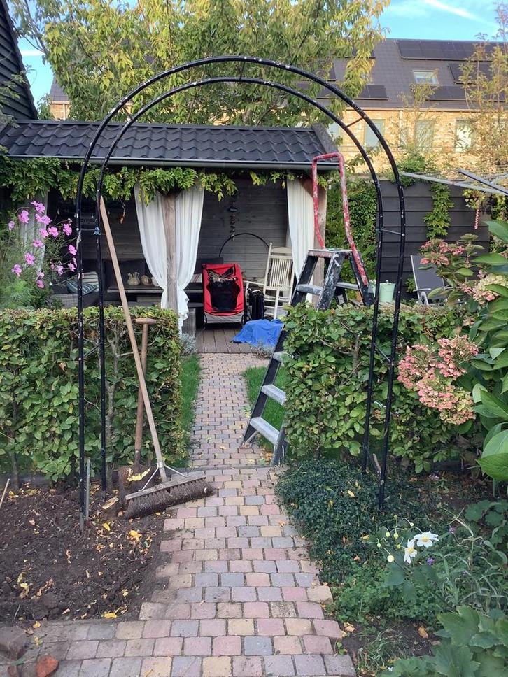 Rozenboog - Stevig & Roestvast - 3 Meter Hoog, Tuin en Terras, Tuinhekken en Hekwerk, Gebruikt, Sierhekwerk, IJzer, Ophalen