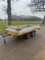 Plateau aanhanger tandemasser !!, Ophalen of Verzenden, Zo goed als nieuw