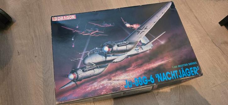 Dragon JU-88 1:48 Nieuw - Compleet!, Hobby en Vrije tijd, Modelbouw | Auto's en Voertuigen, Nieuw, Overige typen, 1:32 tot 1:50