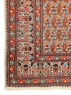 Handgeknoopt Perzisch wol Moud tapijt floral Boteh 252x357cm, Gebruikt, 200 cm of meer, Ophalen of Verzenden, 200 cm of meer