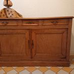 Zeer oude antieke eiken dressoir/kast met 3 lades, Ophalen