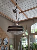 Vintage hanglamp, Vintage, Ophalen of Verzenden, Minder dan 50 cm, Glas