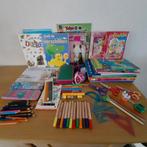 Stiften, kleurpotloden, etuis, leerboeken, kleurboeken......, Ophalen of Verzenden, Gebruikt, Overige typen