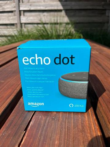 Echo Dot 3 | Nieuwstaat + originele doos | Alexa speake beschikbaar voor biedingen