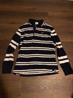 Longsleeve Lacoste maat L marineblauw wit gestreept, Kleding | Heren, Maat 52/54 (L), Blauw, Lacoste, Ophalen of Verzenden
