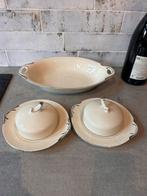 Vintage Servies - Schaal en Botervlootjes, Huis en Inrichting, Keuken | Servies, Ophalen, Gebruikt, Schaal of Schalen, Overige stijlen