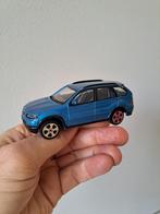 BMW X5 Maisto 1:43 blauw, Ophalen of Verzenden, Zo goed als nieuw, Auto