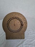 set van klok, kandelaar, olielampje en koffiemaatje, Ophalen, Gebruikt