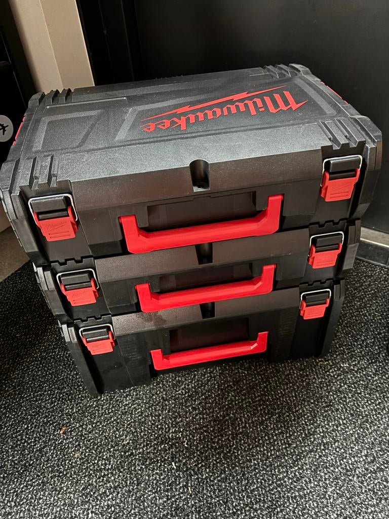 Milwaukee Koffers - 4 stuks - Nieuw, Doe-het-zelf en Verbouw, Ophalen, Nieuw