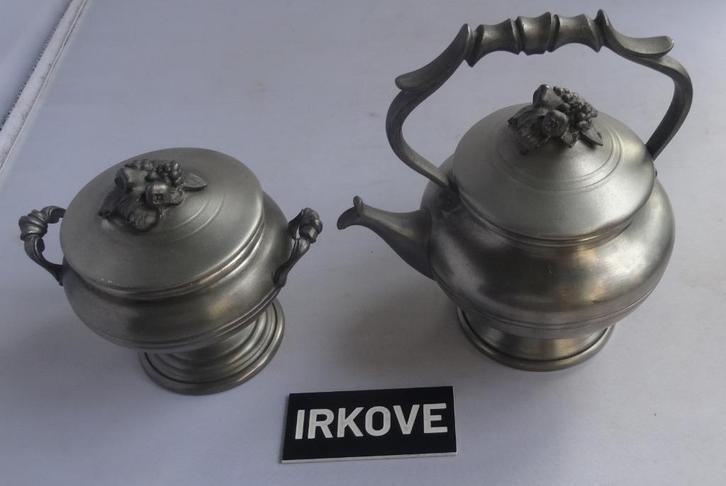 TIN MINI STEL * Gemerkt *, Antiek en Kunst, Antiek | Tin, Verzenden