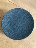 Villeroy & Boch Manufacture Rock zwart gebaksbordjes 16 cm, Huis en Inrichting, Keuken | Servies, Ophalen, Nieuw, Bord(en), Overige stijlen