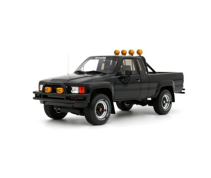 TOYOTA HILUX SR5 ZWART 1985 BTTF OTTO MOBILE 1/18 OT481B, Hobby en Vrije tijd, Modelauto's | 1:18, Nieuw, Auto, OttOMobile, Verzenden