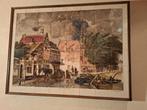 tegel tableau, wandbord, Antiek en Kunst, Ophalen