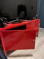 metalen kastje rood, Ophalen, Gebruikt