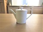 Arzberg Cannelee zilver lijntje thee-koffiepot D12 H16,5cm, Overige typen, Ophalen of Verzenden, Zo goed als nieuw, Overige stijlen