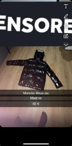 Moncler maya jas, Ophalen of Verzenden, Zo goed als nieuw, Zwart