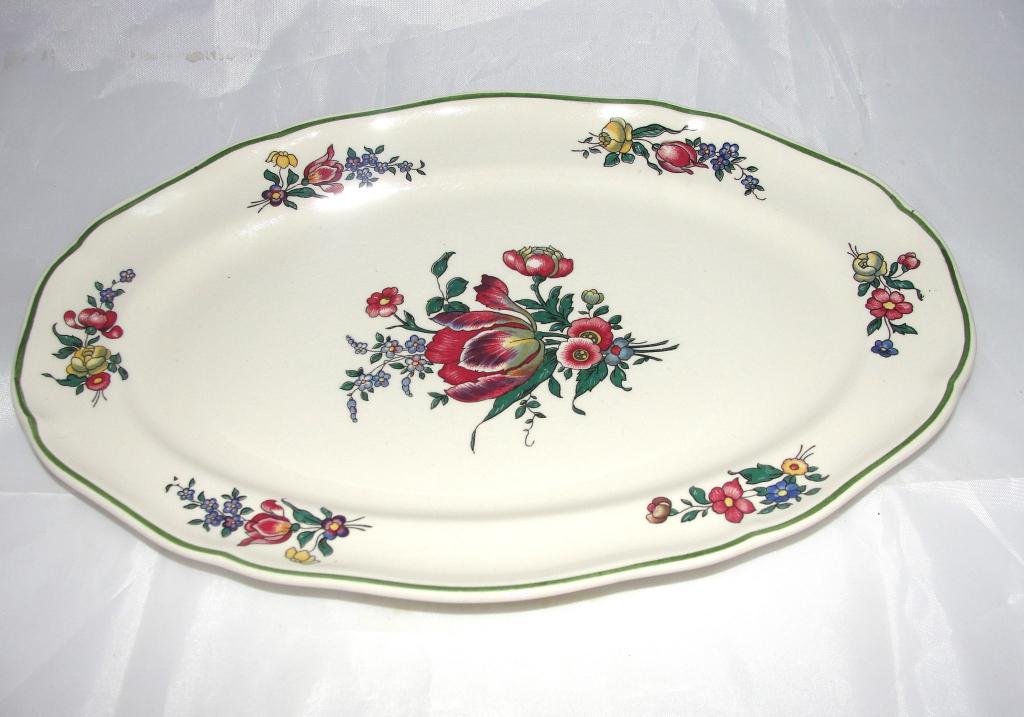 Villeroy&Boch Alt Strassburg vleesschaaltje Tulp decor, Huis en Inrichting, Keuken | Servies, Ophalen of Verzenden, Zo goed als nieuw