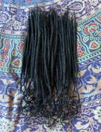 50 human hair dread extensions met krullende punten nu 300€, Ophalen of Verzenden, Nieuw, Pruik of Haarverlenging