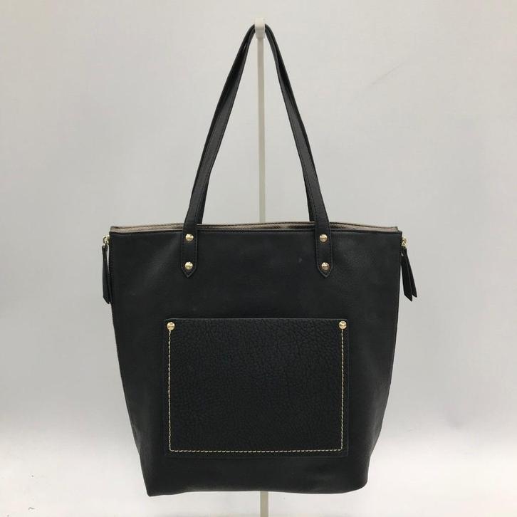 Omkeerbare shopper: zwart en champagnekleur, Sieraden, Tassen en Uiterlijk, Tassen | Damestassen, Nieuw, Shopper, Zwart, Verzenden