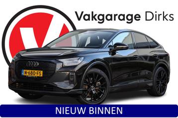 Audi Q4 Sportback e-tron 40 Black 77 kWh ✅ Matrix LED ✅  beschikbaar voor biedingen