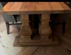 Massief eiken kloosterpoten en tussenbalk, Ophalen, Tafelpoot, Eikenhout, Overige vormen