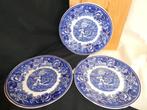 Arabia Finland porselein Suomi 3 platte borden, Gebruikt, Ophalen of Verzenden, Bord(en), Overige stijlen