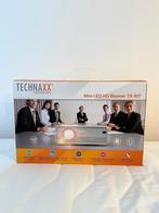 TECHNAXX MINI-LED HD BEAMER TX-127, Audio, Tv en Foto, Beamers, HD (720), Ophalen of Verzenden, Zo goed als nieuw, LCD