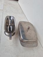 Vintage Bestekset: Sauskom & Botervloot, Huis en Inrichting, Ophalen of Verzenden, Gebruikt, Rvs of Chroom, Los bestek