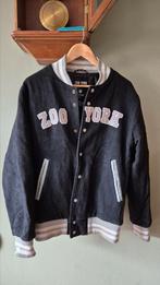 Zoo York wollen baseball jack mt L mooie staat, Maat 52/54 (L), Zwart, Ophalen of Verzenden, Gedragen