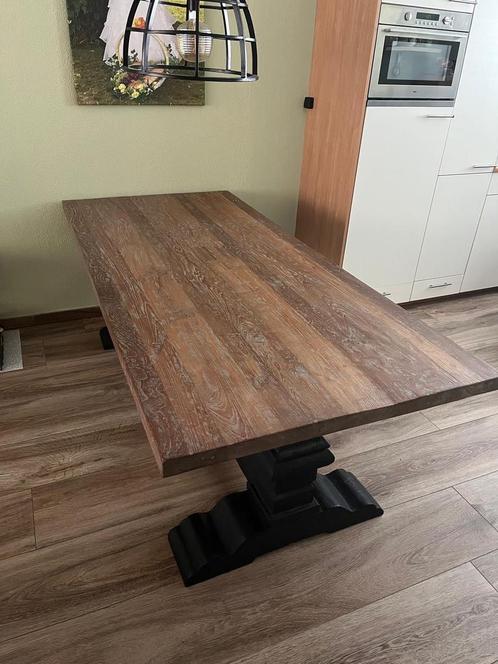 Klooster Eikenhouten Eettafel, Huis en Inrichting, Tafels | Eettafels, Gebruikt, 100 tot 150 cm, 150 tot 200 cm, Vijf personen of meer
