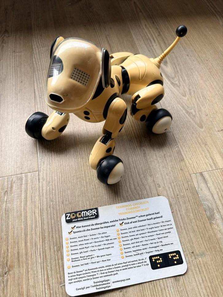 Zoomer Robot Hond - Interactief Speelgoed, Kinderen en Baby's, Speelgoed | Overig, Gebruikt, Jongen of Meisje, Ophalen of Verzenden
