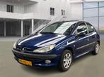 Peugeot 206 1.4 5D 2001 Blauw 2E eigenaar, Voorwielaandrijving, Stof, 4 cilinders, Blauw