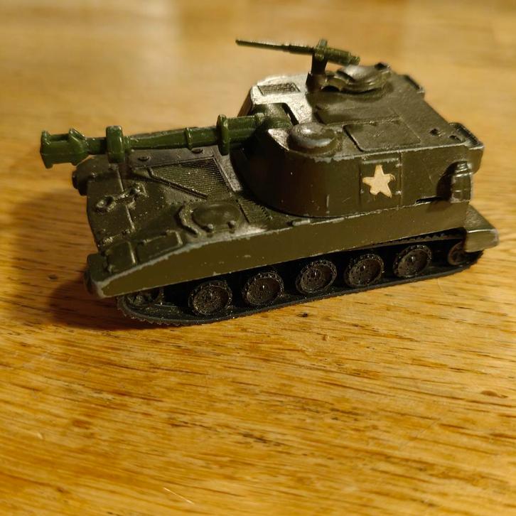 1/87 M109 Hongkong Metaal Model, Hobby en Vrije tijd, Modelauto's | 1:87, Gebruikt, Bus of Vrachtwagen, Overige merken, Ophalen of Verzenden