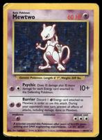 Mewtwo 10/102 - Base (Fair), Hobby en Vrije tijd, Verzamelkaartspellen | Pokémon, Verzenden, Gebruikt