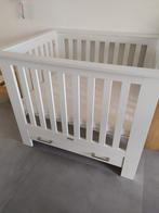 Witte box incl matras 112/92/91 babybox, Ophalen, Gebruikt, Rechthoekig, In hoogte verstelbaar